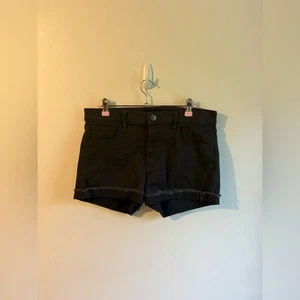 Express Black Jean Shorts for Women Size 10 - Picture 1 of 5