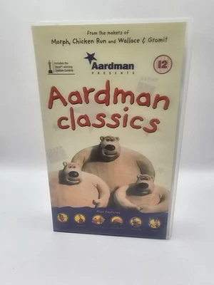 Aardman Classics TV Adverts VHS Video - Includes Creature Comforts Animation - Image 1 of 4