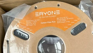 Włókno węglowe PLA czarne 1kg 1,75 filament. - Zdjęcie 1 z 2