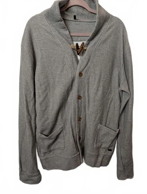 Chaqueta Stile Benetton Hombre Botones Manga Larga Talla XL Gris Claro Foto 1 de 4