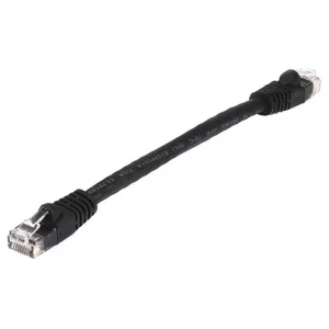 Monoprice Ethernet Cable,Cat 6,Black,0.5 ft. 7498 Monoprice 7498 844660074984 - Picture 1 of 3