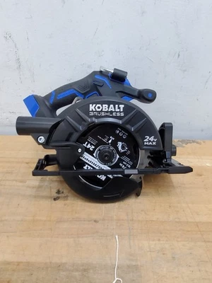 Kobalt KXCS124B-03 Brushless Cordless Circular Saw -Excellent  Condition - Image 1 of 4