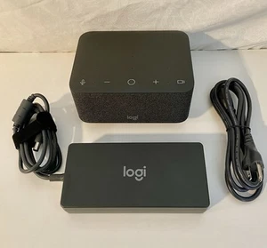 Logitech Logi Dock A00161 BT Speaker + Docking Station w/ Power Supply *Tested - Photo 1/6