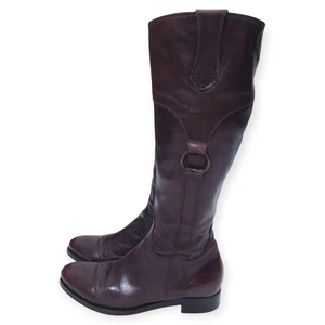 AGL Attilio Giusti Leombruni hohe Stiefel Damen US 7,5 EU 37,5 braun Leder - Bild 1 von 24