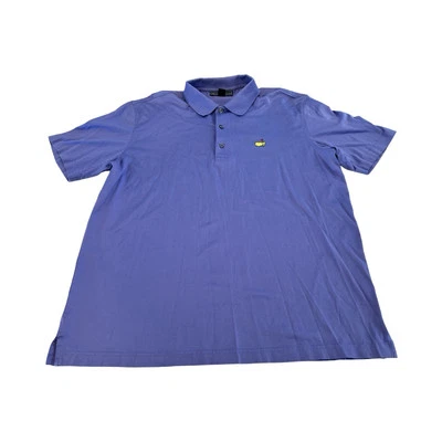 Polo Masters Collection Hombre Grande Púrpura Algodón Pima Bordado Foto 1 de 4