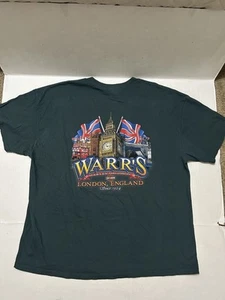 Harley Davidson London England Warr’s Green VTG 2001 Graphic T-Shirt Size 2XL - Picture 1 of 10