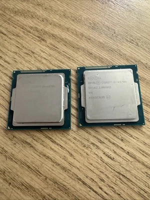 Lot of 2 Intel i5-4570S 2.9GHz 6MB 5GT/s SR14J LGA1150 CPU Processors - Image 1 of 4