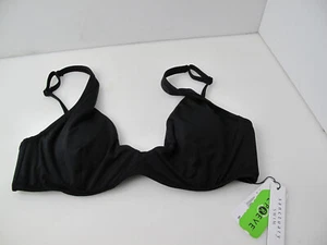 Neu Sanctuary Swim Damen Größe L Bikinioberteil schwarz Badeanzug Schwimmen - Bild 1 von 8