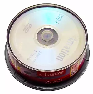 Imation DVD-R 25 Pack Recordable Discs 4.7GB - New Sealed - Picture 1 of 2