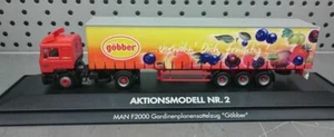 Herpa H0 185257 MAN F2000 SZG "Göbber" NEU & OVP  - Bild 1 von 5