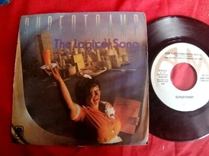SUPERTRAMP The logical song 45rpm 7' PS 1979 TALY MINT- TOP1 - Imagen 1 de 2