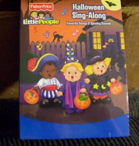 HALLOWEEN SING A LONG FISHER PRICE LITTLE PEOPLE FACTORY SEALED 3 CDS - Picture 1 of 1