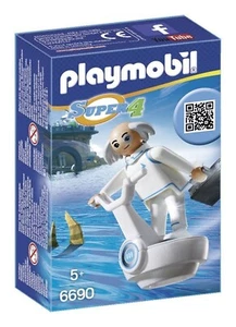 Playmobil Super 4 Dr. X 6690 Briefcase & Accessories Playset Kids New - Picture 1 of 3
