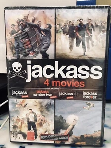 Paramount Jackass 4-Movie Collection Set (DVD) - Picture 1 of 2
