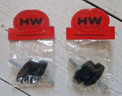 ✅️NEW H&W MOUNTAIN BIKE MTB TREKKING HYBRID CANTILEVER BRAKE BLOCK/PADS BLACK 🔥 - Image 1 of 4
