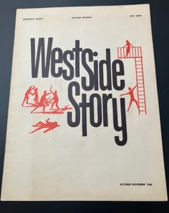 Rare Vintage Long Beach Civic Light Opera Assoc Westside Story Program 1967 - Bild 1 von 4