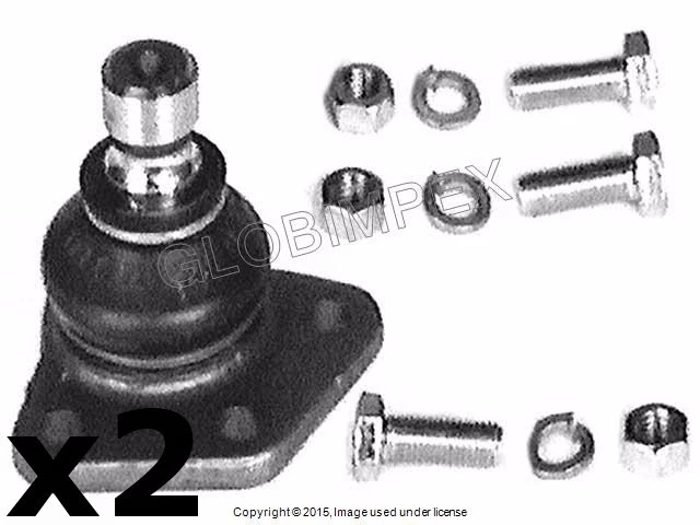 For Porsche 924 944 '78-'88 FRONT L&R Ball Joint for Control Arm Set of 2 DELPHI - Image 1 of 1