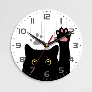 Wall Clock, 10 Inch Silent Non-Ticking Home Kitchen Decor, Battery Operated for - Picture 1 of 7