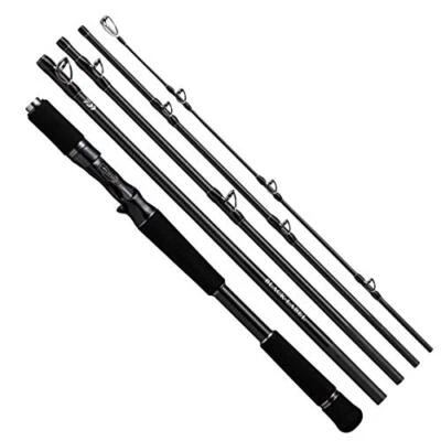 Daiwa Fishing Rod  21 Black Label Travel C70MH-5 - Image 1 of 4