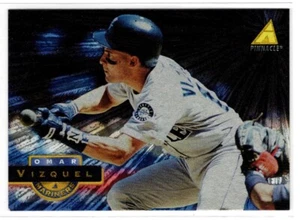 OMAR VIZQUEL MARINERS 1994 PINNACLE #64 - COLLEZIONE MUSEO SP! - Foto 1 di 1