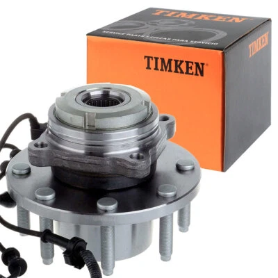 Cojinete y buje de rueda delantera Timken 4x4 para Ford Excursion SRW 2003 2004 2005 con ABS Foto 1 de 4