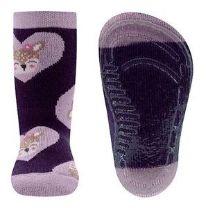 ewers Softstep Stopper Mädchen ABS Socken Stoppi Rehkitz Beere Gr. 19 - 34 NeU - Bild 1 von 9