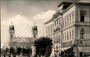 UNGARN Postkarte DEBRECEN AK gelaufen s/w AK Postcard gebraucht, Gebäude Bauwerk - Picture 1 of 2