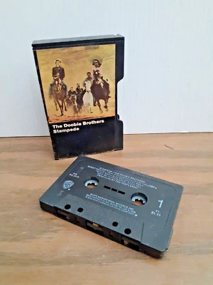 The Doobie Brothers Stampede Original early issue 1975 Black CASSETTE TAPE  Rock - Image 1 of 4