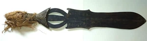 Large Antique African Tribal Ceremonial Sword / Dagger ~ Ngombe People, Congo - Picture 1 of 9