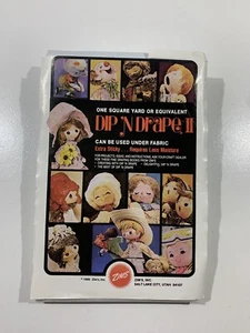 Vintage Zim’s Dip ‘N Drape II Crafting Hobbies Fabric Used 120cm x 75cm Tracked - Picture 1 of 7