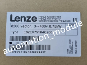 ONE Lenze E82EV751_4C200 E82EV751K4C200 Inverter NEW EXPEDITED Ship Via DHL - Picture 1 of 4
