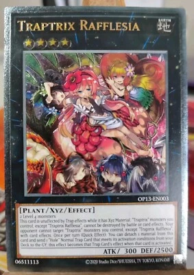 TRAPTRIX RAFFLESIA - OP13-EN003 Ultimate Rare Near Mint  - Bild 1 von 3