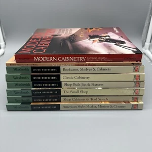 Oxmoor House Woodsmith Custom Woodworking Books Set Of 6 Plus BONUS Books! - Picture 1 of 10