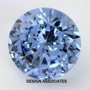MAN MADE AQUAMARINE 10 MM ROUND CUT OUTSTANDING COLOR AAA - Picture 1 of 1