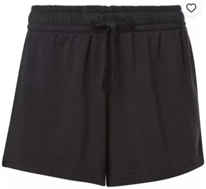 Bermuda corto BCG DONNA Plus Lifestyle French Terry nero - Foto 1 di 3