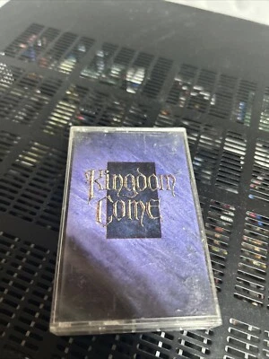 KINGDOM COME S/T DEBUT Cassette Tape OG 1988 Heavy Metal Rare - Image 1 of 4