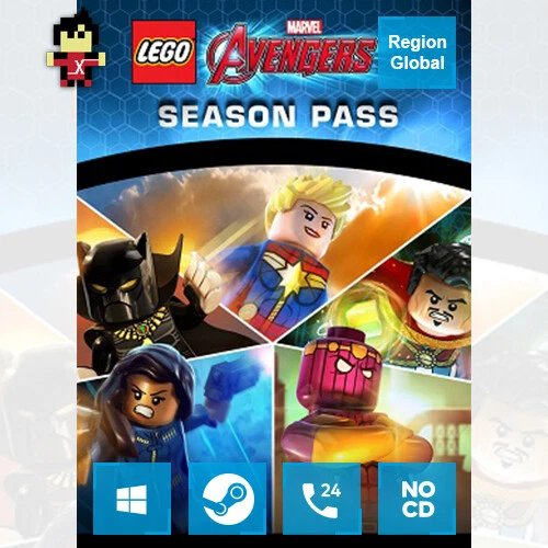 LEGO MARVELs Avengers Season Pass DLC for PC Game Steam Key Region Free - Image 1 of 1