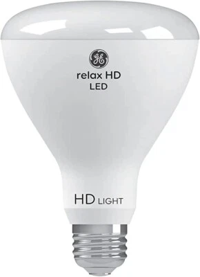 GE Relax LED HD BR30 65/8 Watt Soft White Dimmable 6 Pack - Image 1 of 4