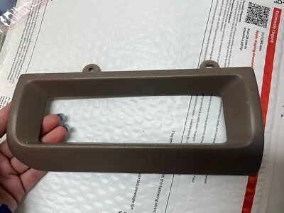 Ford Truck Bronco 1992-1996 aire acondicionado control de clima bisel tablero moldura Mocha Tan 92-96 Foto 1 de 2