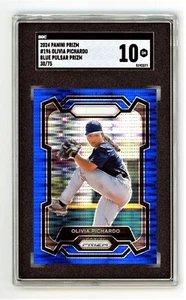 Olivia Pichardo 2024 Panini Prizm #196 /75 SGC 10 GM Blue Pulsar Prizm - Bild 1 von 6