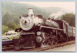 #1286 Dampfmaschine Alleghany Central Scenic RR Intervallstation VA 1970er Foto - Bild 1 von 2