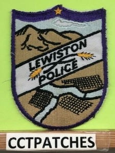 VINTAGE LEWISTON, IDAHO POLICE SHOULDER PATCH ID - Bild 1 von 2