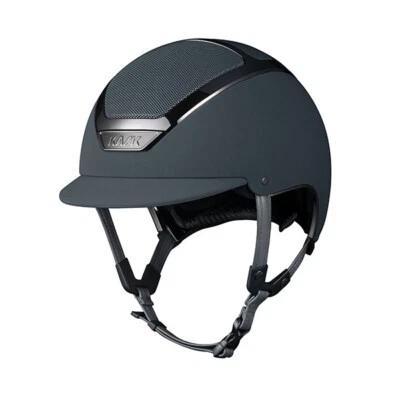 Kask Reithelm -Dogma Chrome Light- anthrazit, Gr. 56 cm