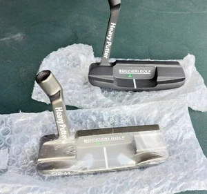 (2) New Blade "MID Weighted" Heavy Putters Q2M, C2M, (Heads Only) Boccieri Golf