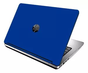 BLAU Vinyl Deckel Skin Cover Aufkleber passt HP Probook 640 G1 Laptop - Bild 1 von 1
