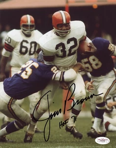 Jim Brown Signed JSA COA Autographed 8X10 Photo Autograph Auto RIP 2023 - Picture 1 of 3