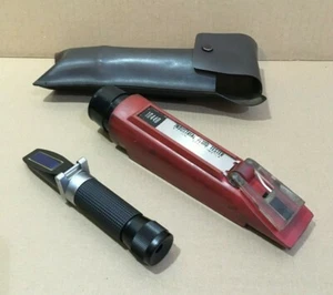 Lote Lot 2 Industrial Fluid Tester T/C Hand Refractometer Refractometro - Imagen 1 de 7