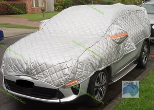 Heavy Duty Car Cover Hail Protection Storm Cold Heat Resist Large Size SUV Wagon - Picture 1 of 20