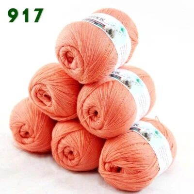 Sale 6Skeinsx50g LACE Acrylic Wool Cashmere handknitting Crochet Blanket Yarn 17 - Image 1 of 4