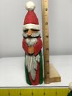 Wood Carved Old World Collectable Santa's - Hand Carved Table Ornament